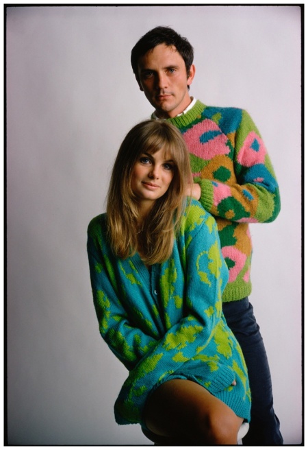 Jean Shrimpton and Terence Stamp photographed for Ladies’ Home Journal in 1967