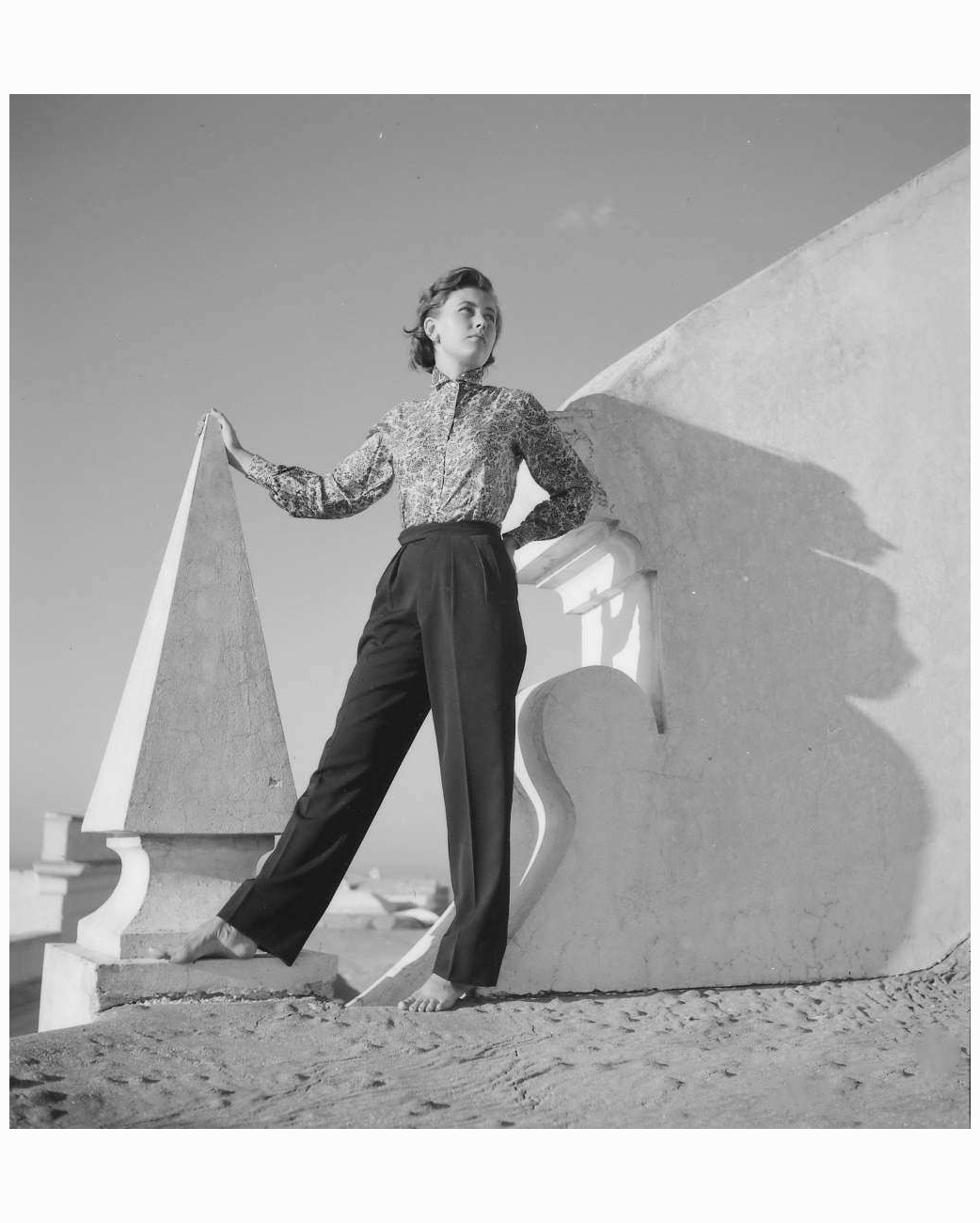 Model in Emilio Pucci, 1950/1951